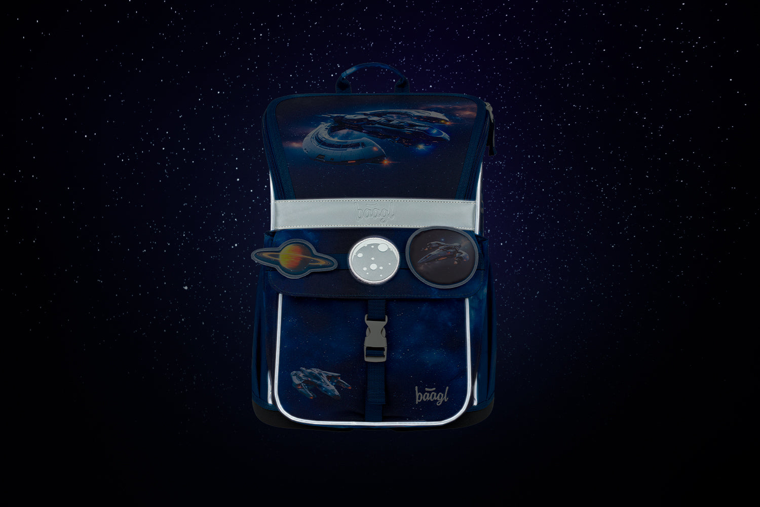 baagl-zippy-spacecraft-iii-cartable-gar-on-set image 6