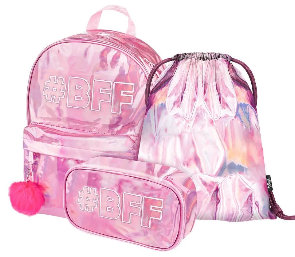 baagl-fun-bff-ensemble-scolaire-3-pi-ces-fille image 1