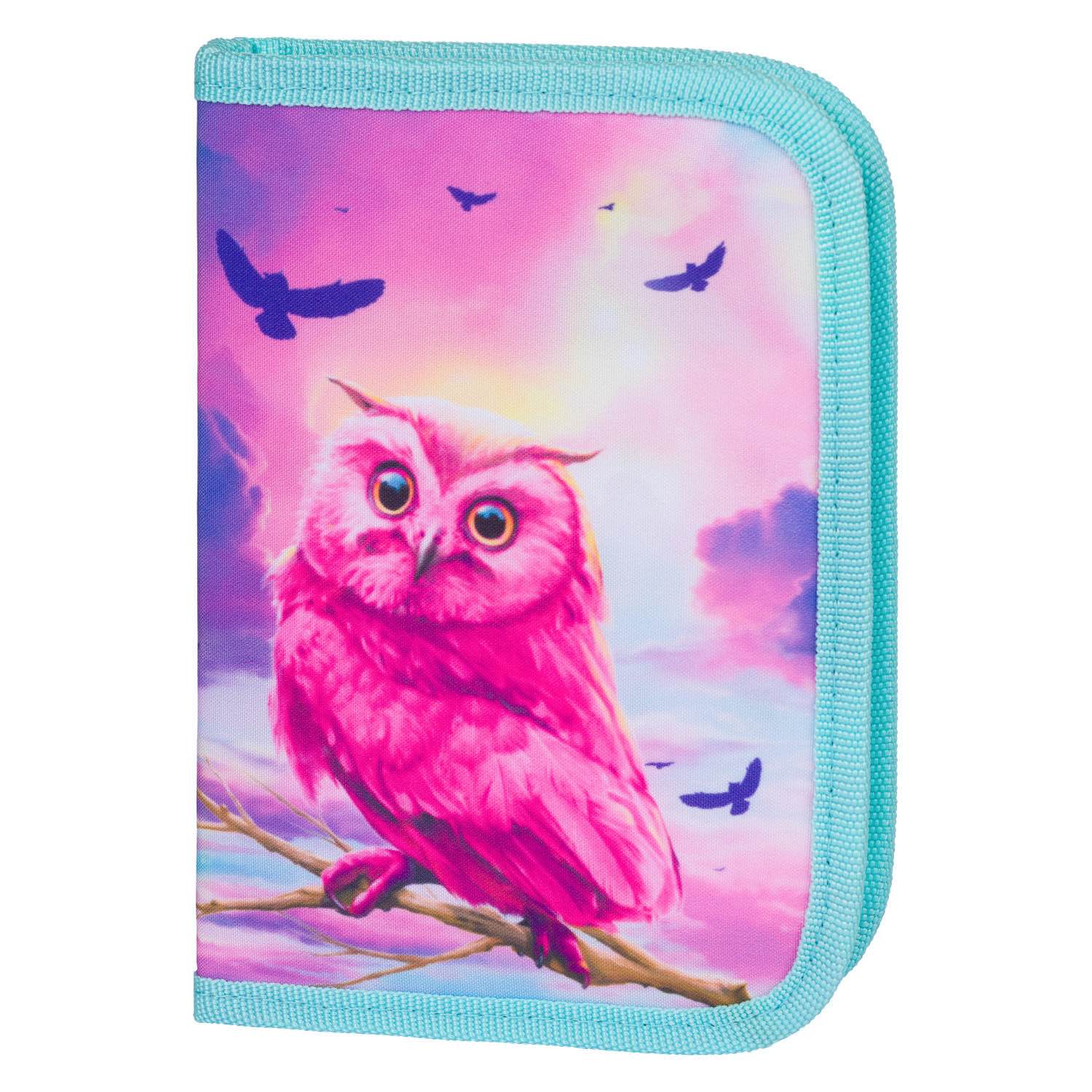 baagl-classic-owl-trousse-1-compartiment-motif-hibou-vide image 1