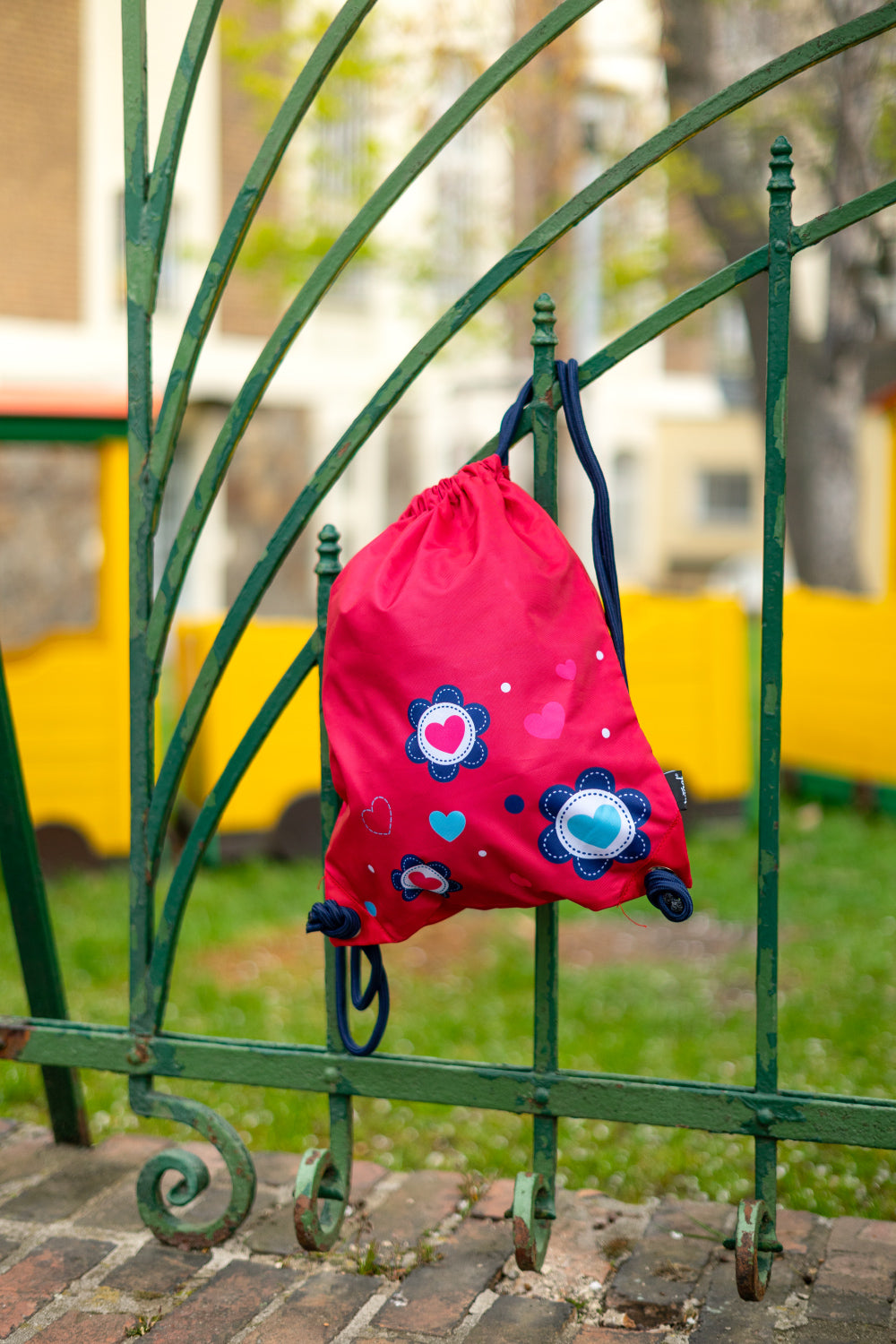 baagl-little-owls-sac-de-gym-enfant-chouettes-fleurs image 6