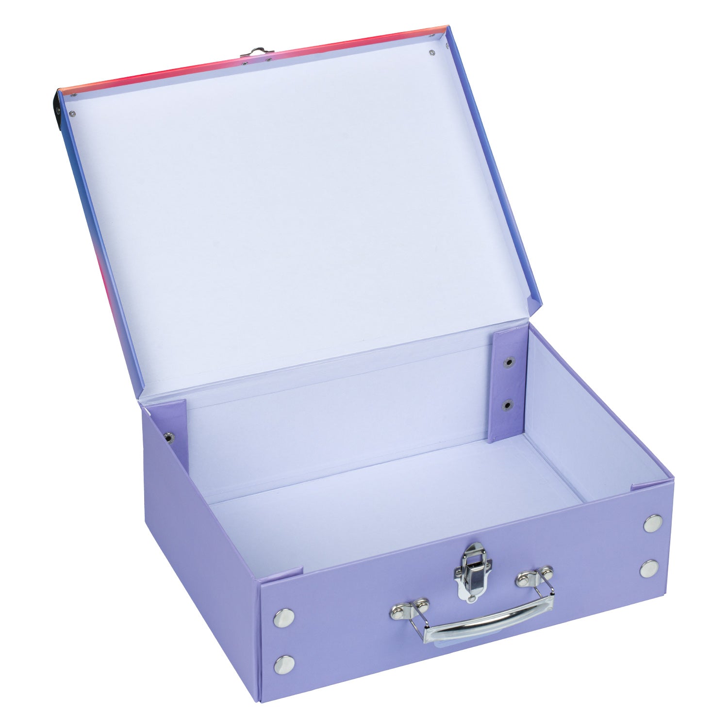 baagl-rainbow-red-mallette-cole-pliable-arc-en-ciel image 2