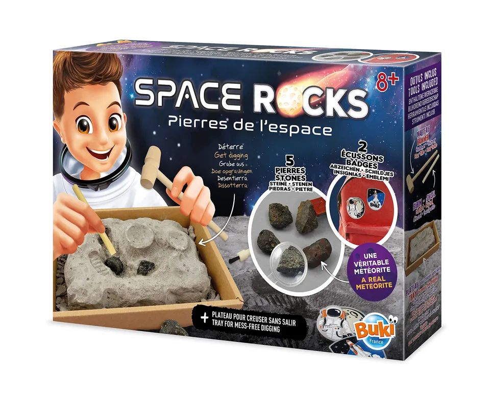 buki-science-pierres-de-l-espace-kit-fouille-m-t-orite-enfant-8-ans image 1