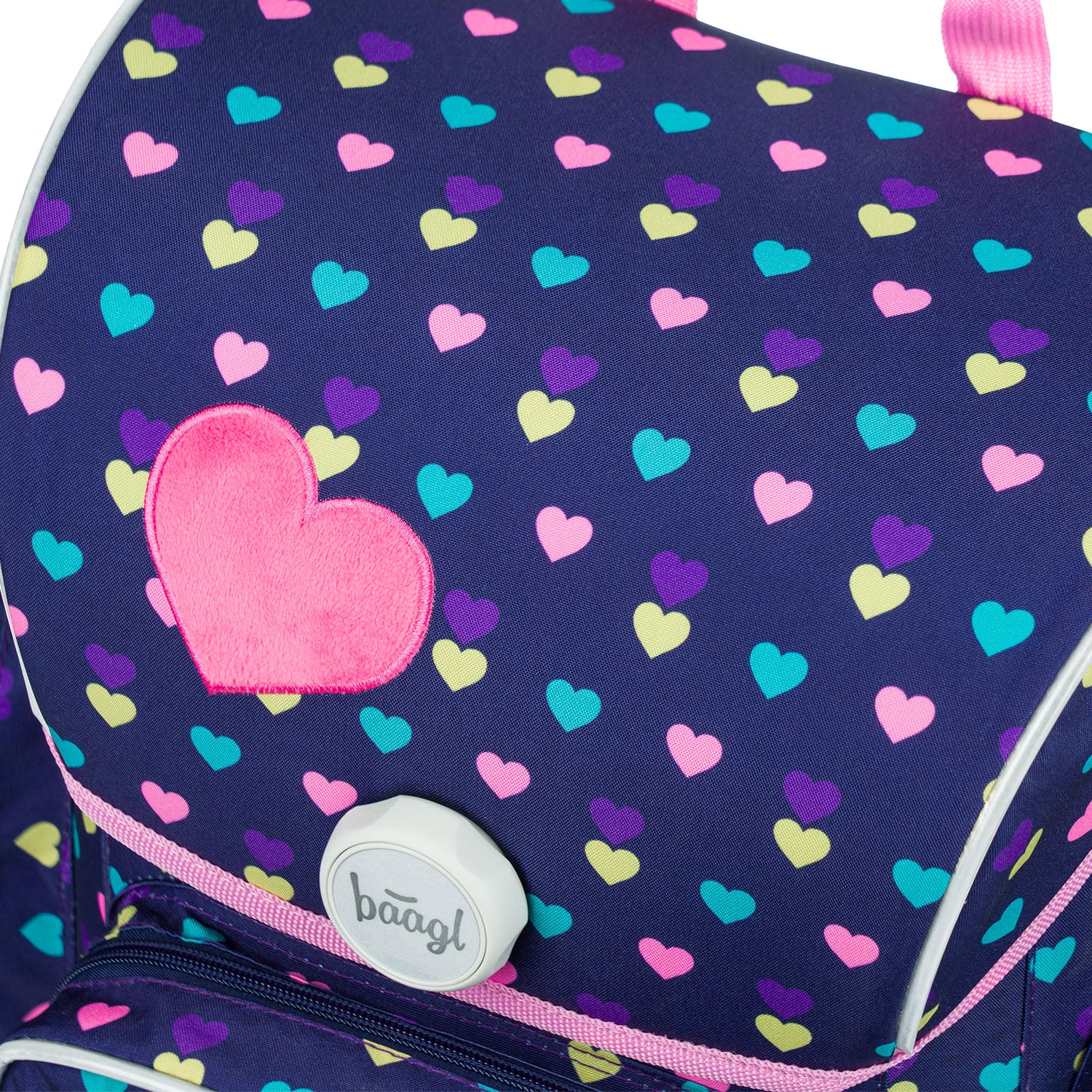 baagl-ergo-pink-hearts-cartable-rose-19-l-magn-tique image 8