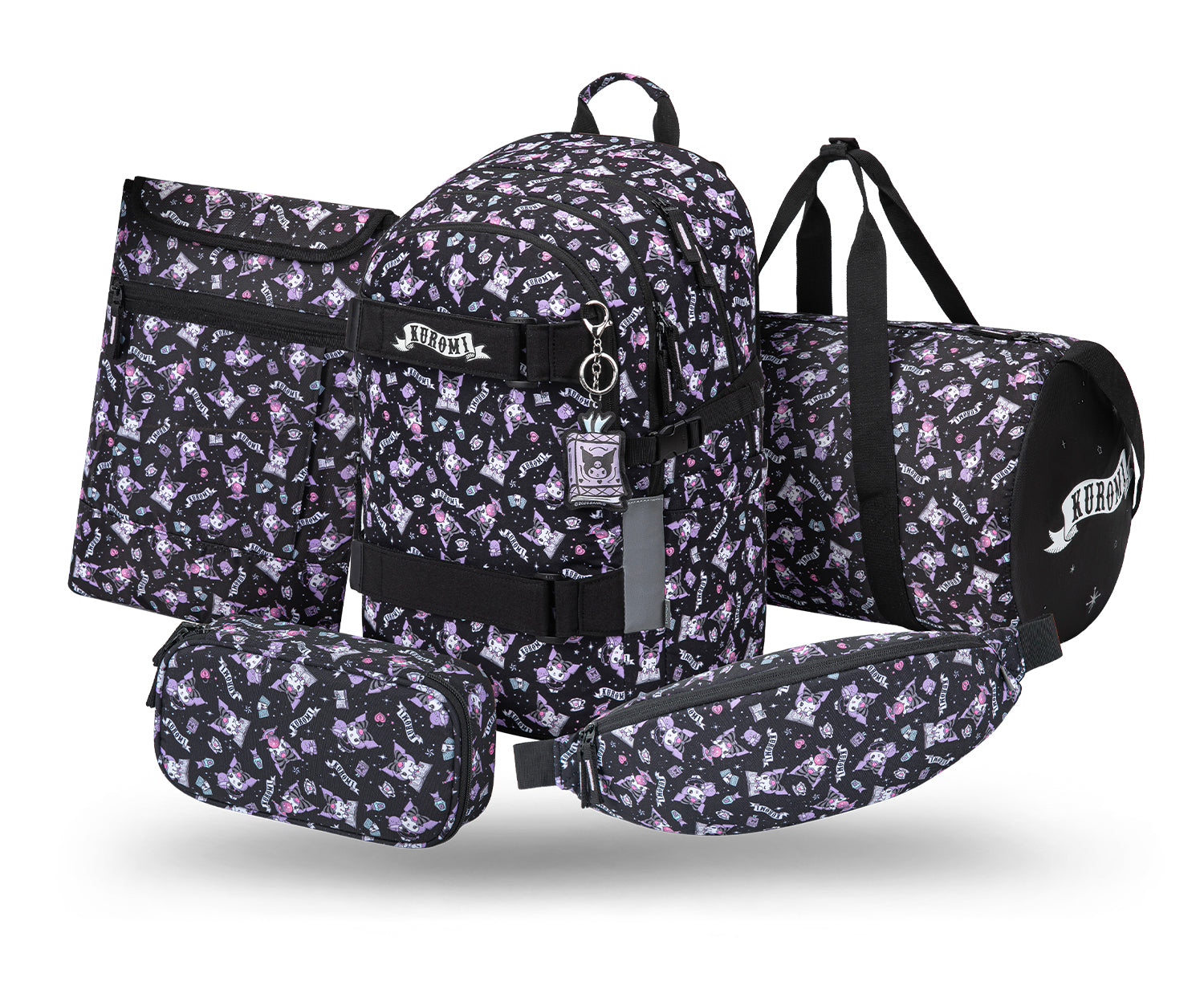 baagl-skate-kuromi-black-ii-set-scolaire-2-pi-ces-l-ger image 1