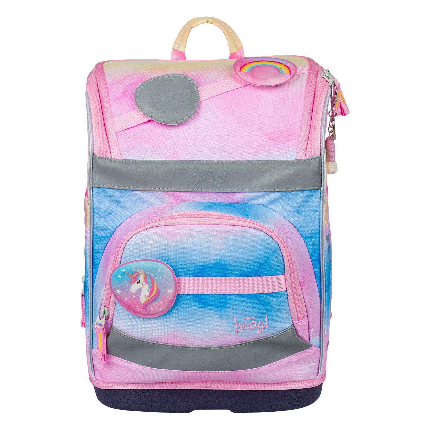 baagl-zippy-plus-cartable-rainbow-unicorn-21-l-fille image 1