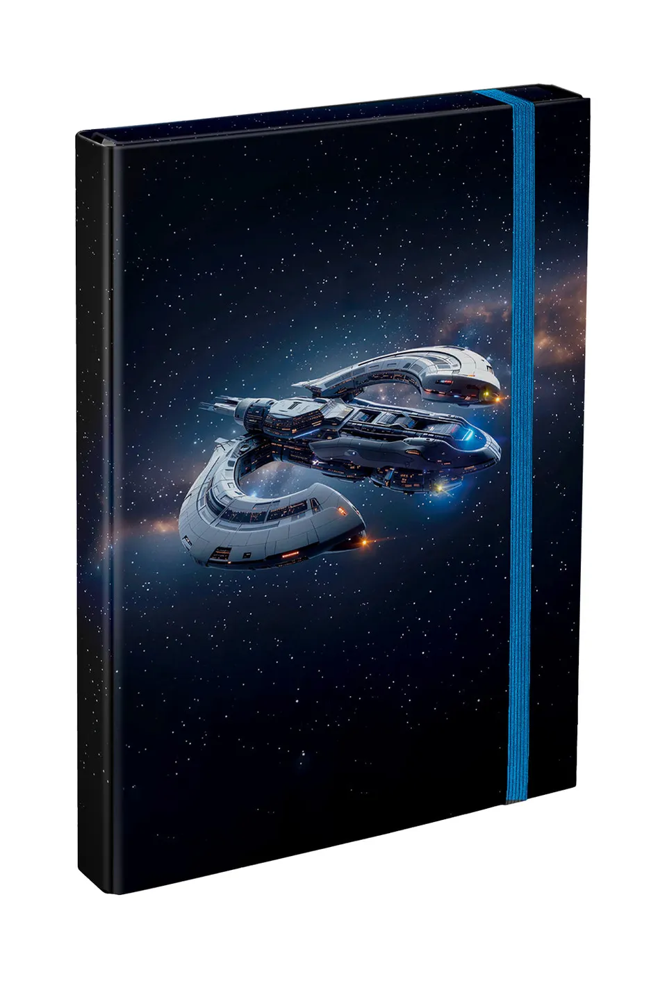 baagl-spacecraft-chemise-a4-lastique-espace image 1