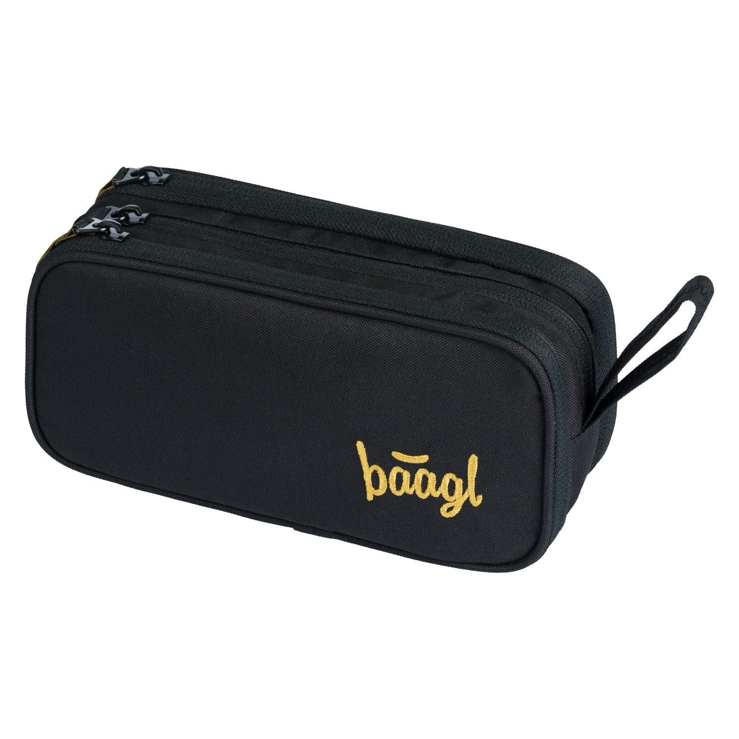 baagl-big-black-trousse-tudiant-3-zips-noire image 1