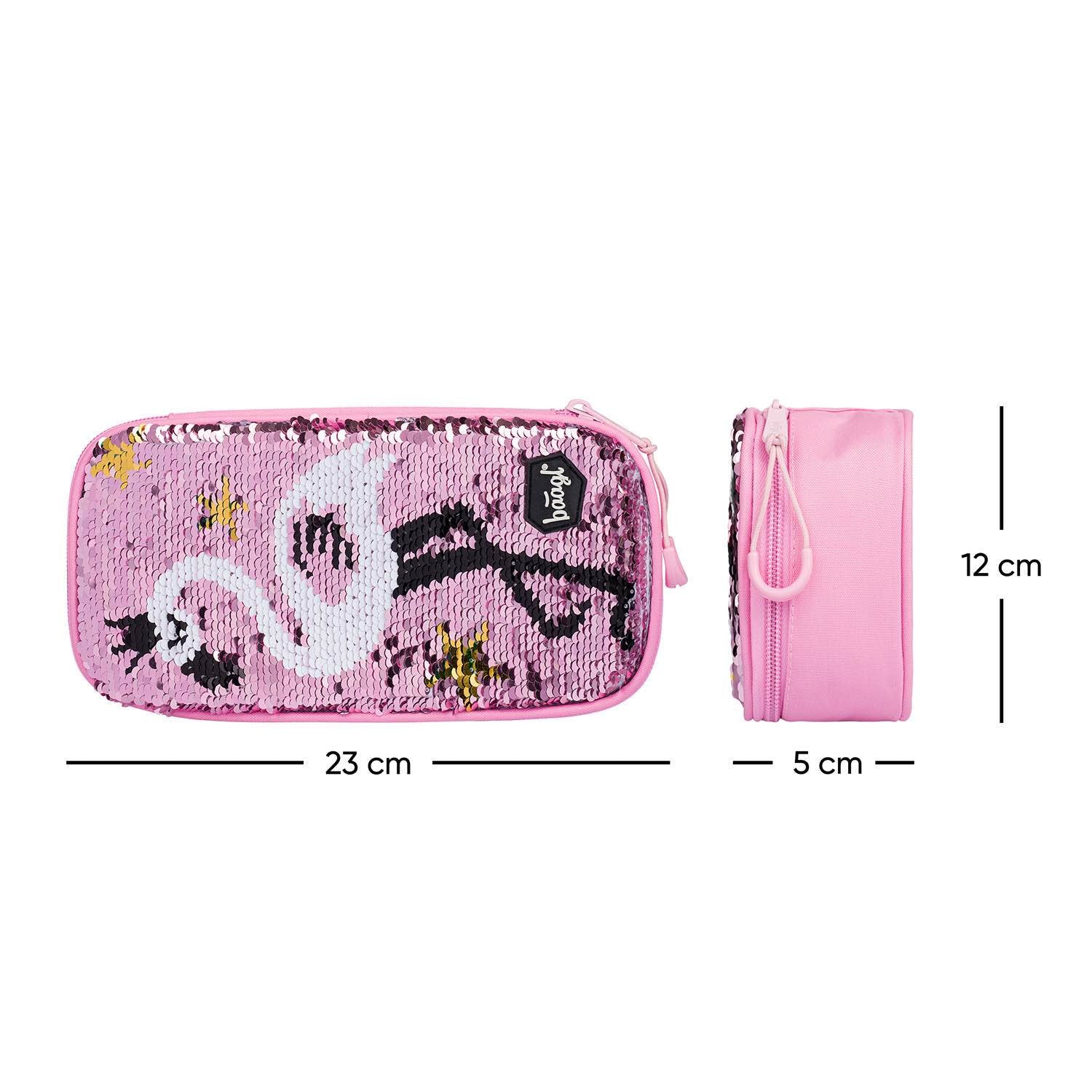 baagl-fun-flamingo-trousse-plumier-flamant-rose image 5