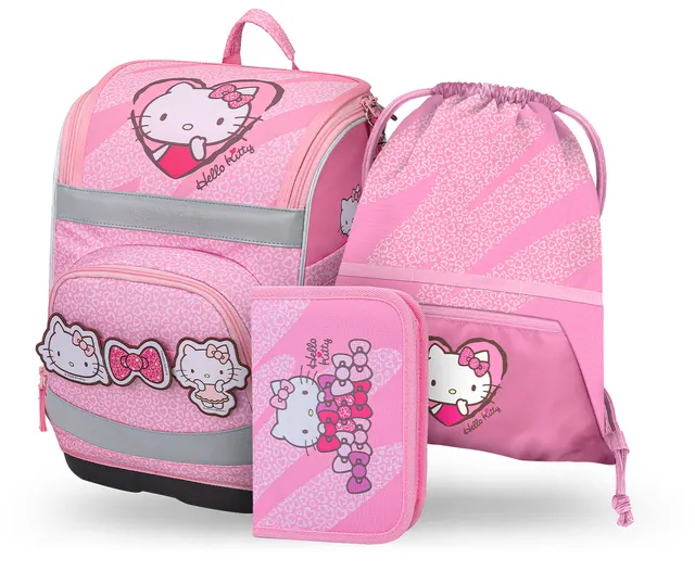 baagl-zippy-plus-cartable-hello-kitty-sweet-leopard-18-l image 1