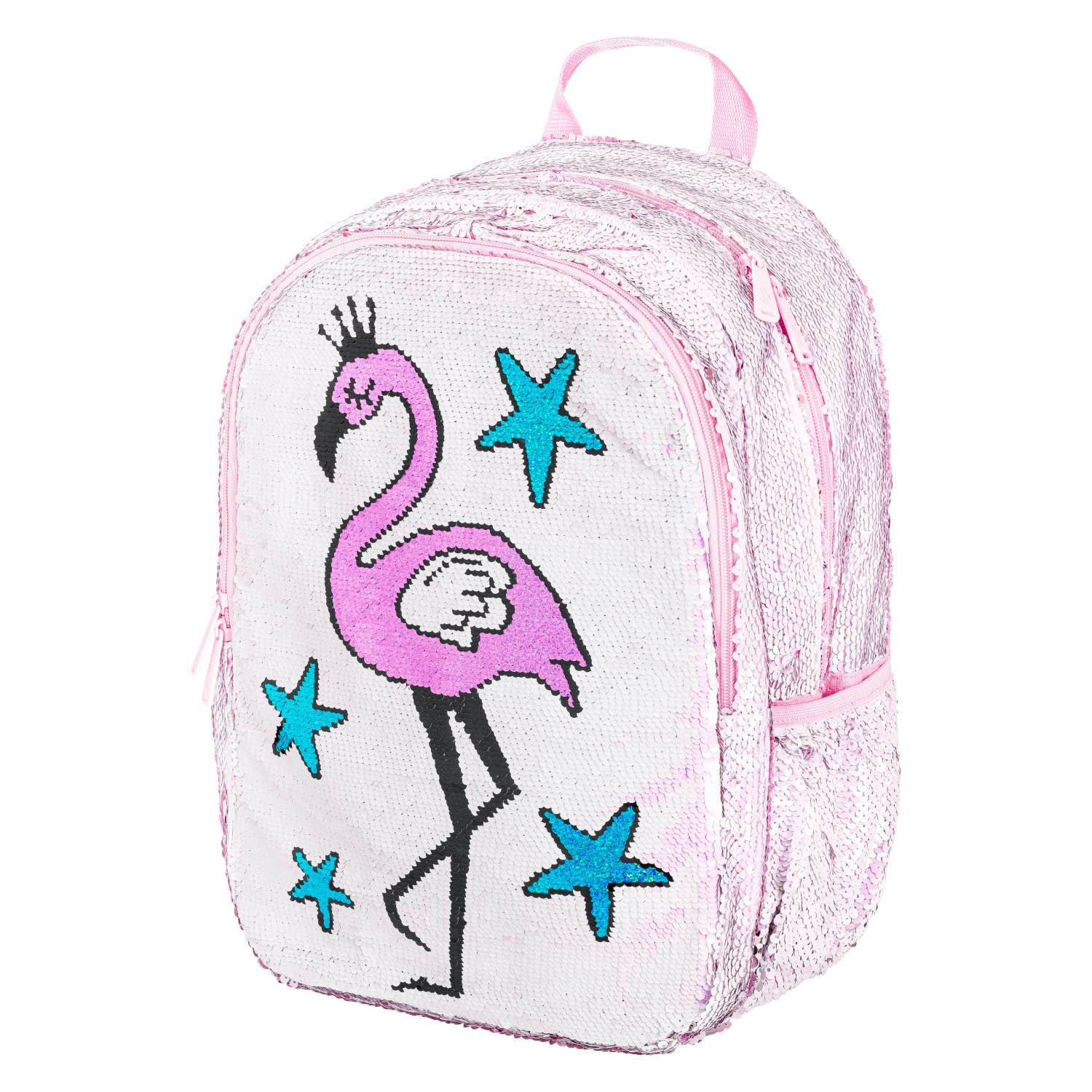 baagl-fun-flamingo-sac-dos-scolaire-26-l-flamant image 2