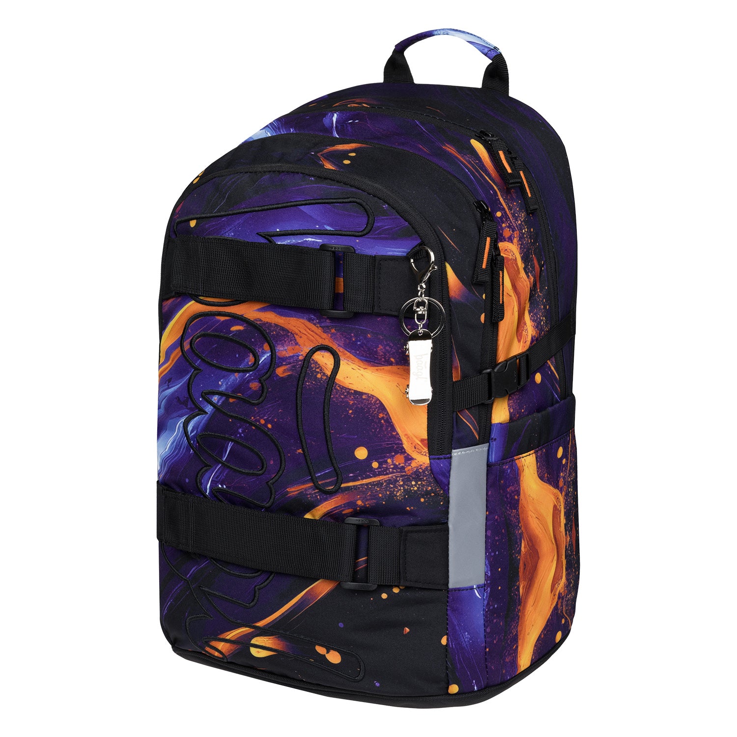 baagl-skate-vibe-sac-dos-scolaire-recycl-25-l image 2