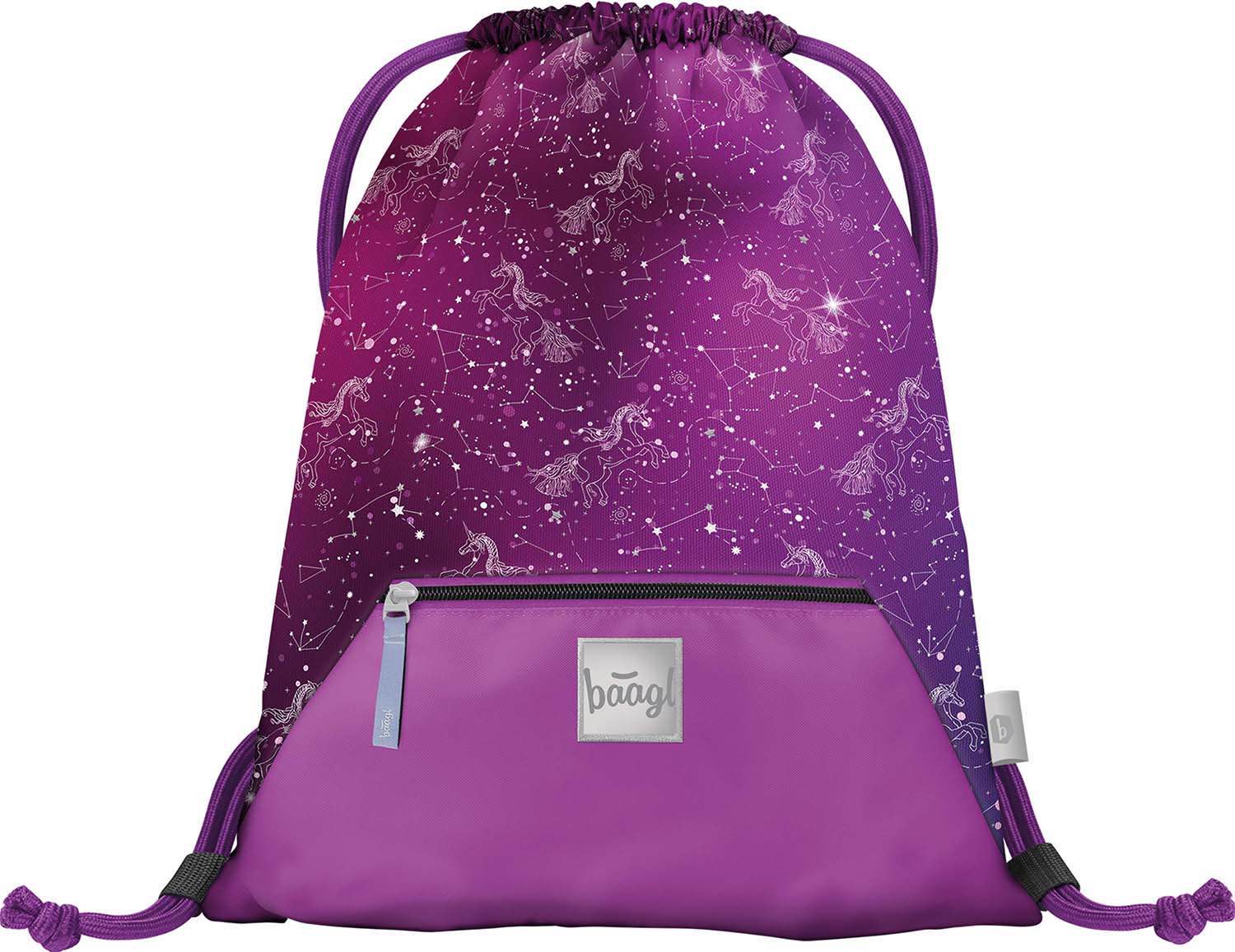 baagl-unicorn-universe-sac-gym-poche-zipp-e-licorne image 1
