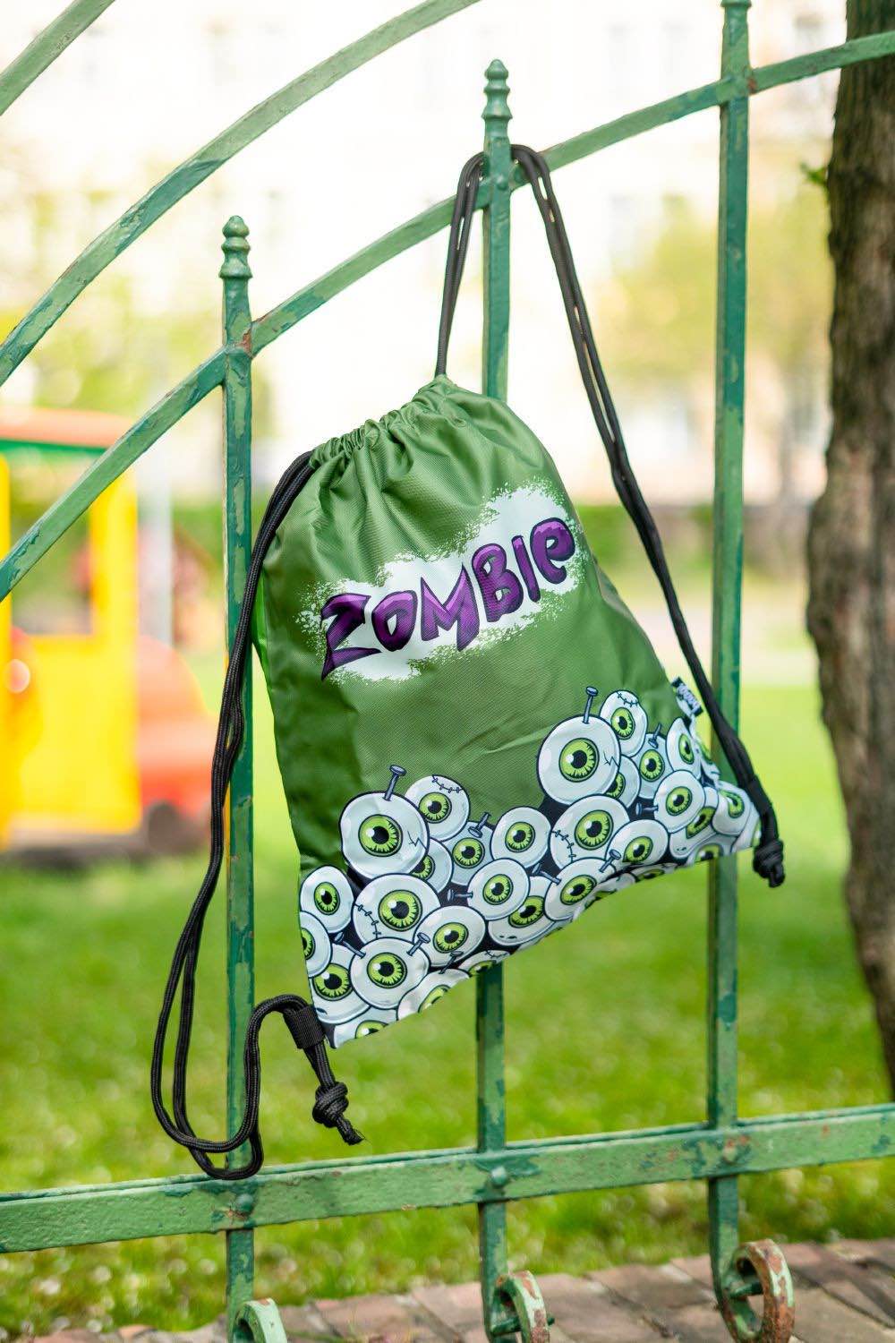 baagl-zombie-sac-gym-enfant-zombie-lavable-lacets image 8