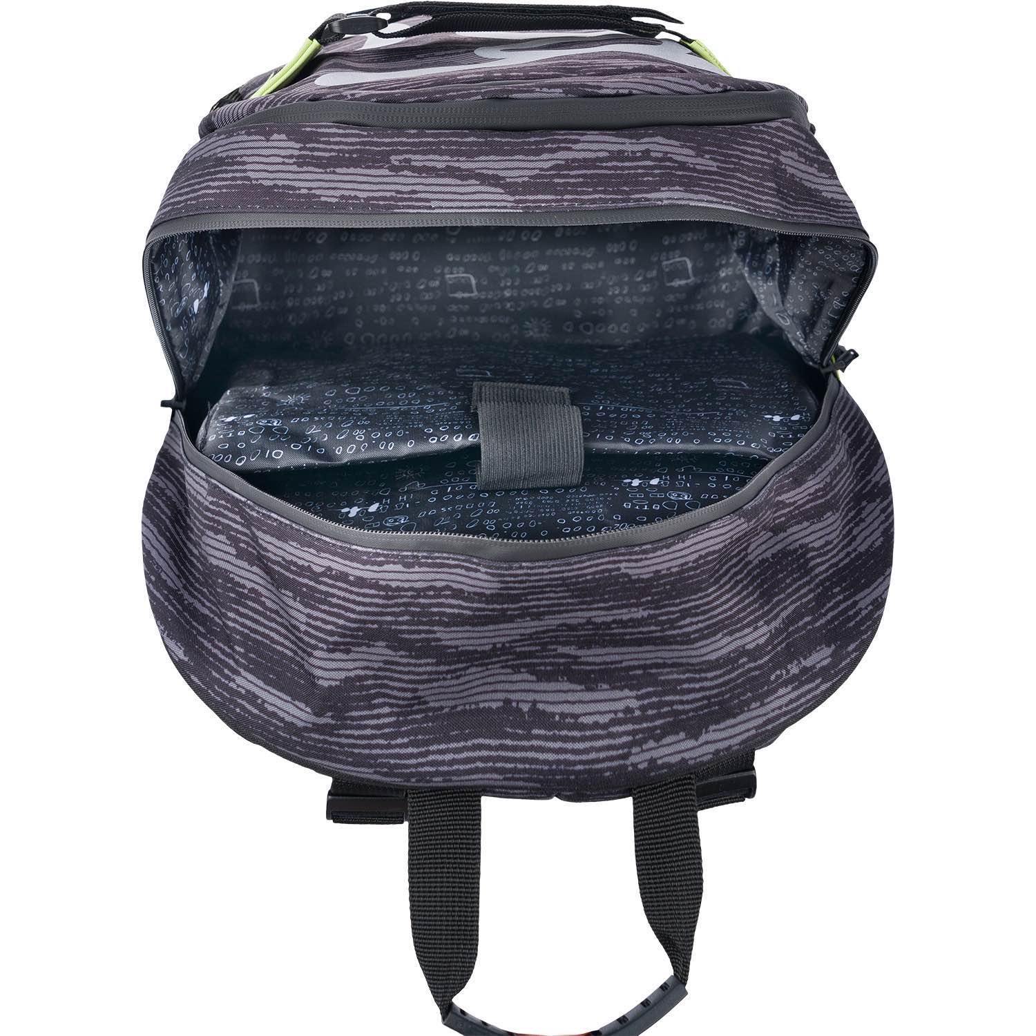 baagl-skate-grey-sac-dos-scolaire-25-l-skateboard image 5