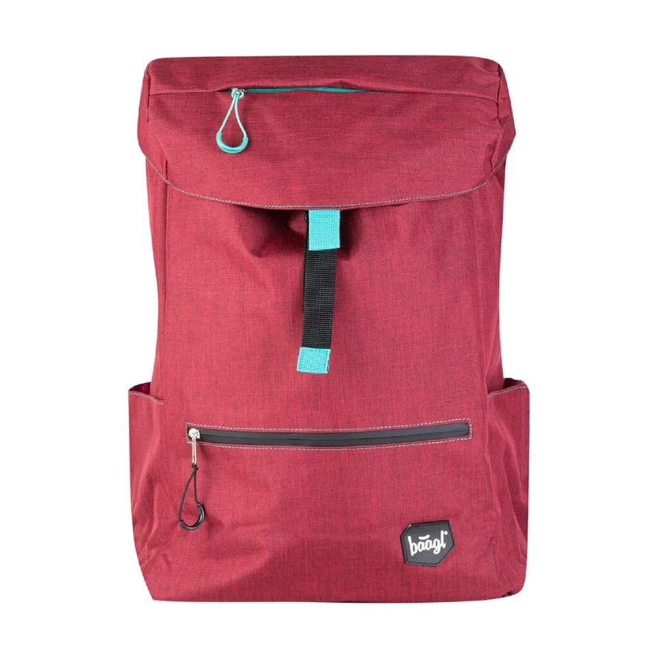 baagl-red-sac-dos-tudiant-rouge-imperm-able image 1