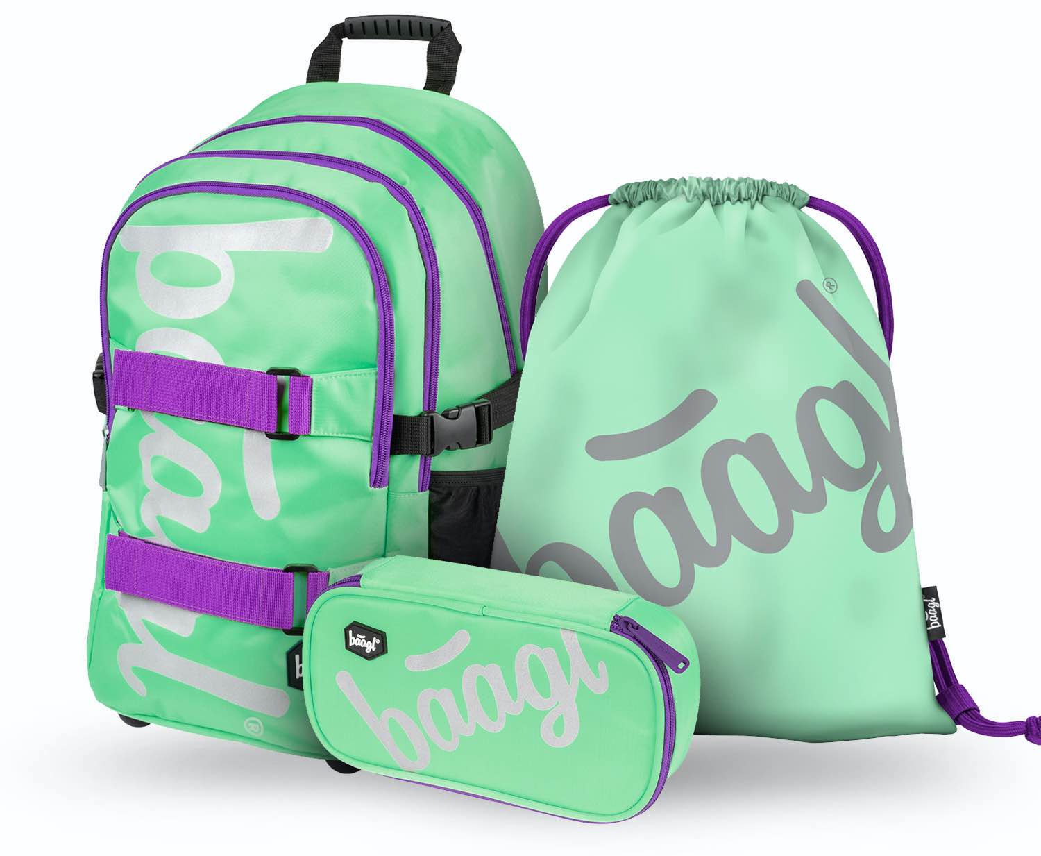 baagl-skate-mint-sac-dos-ensemble-scolaire-25-l image 1