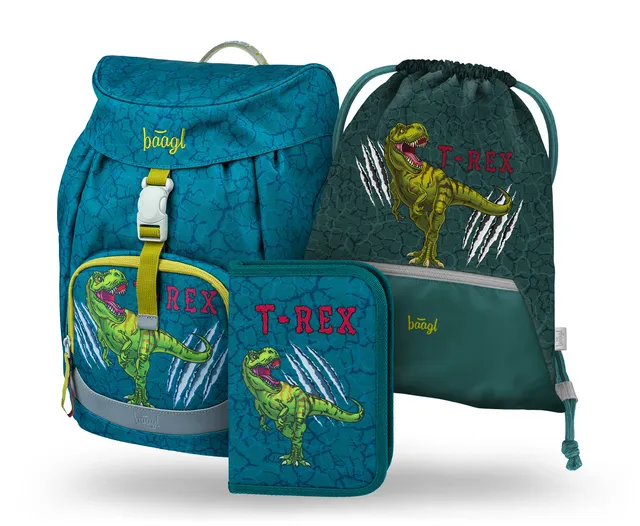 baagl-airy-t-rex-set-scolaire-dinosaure-750-g image 1