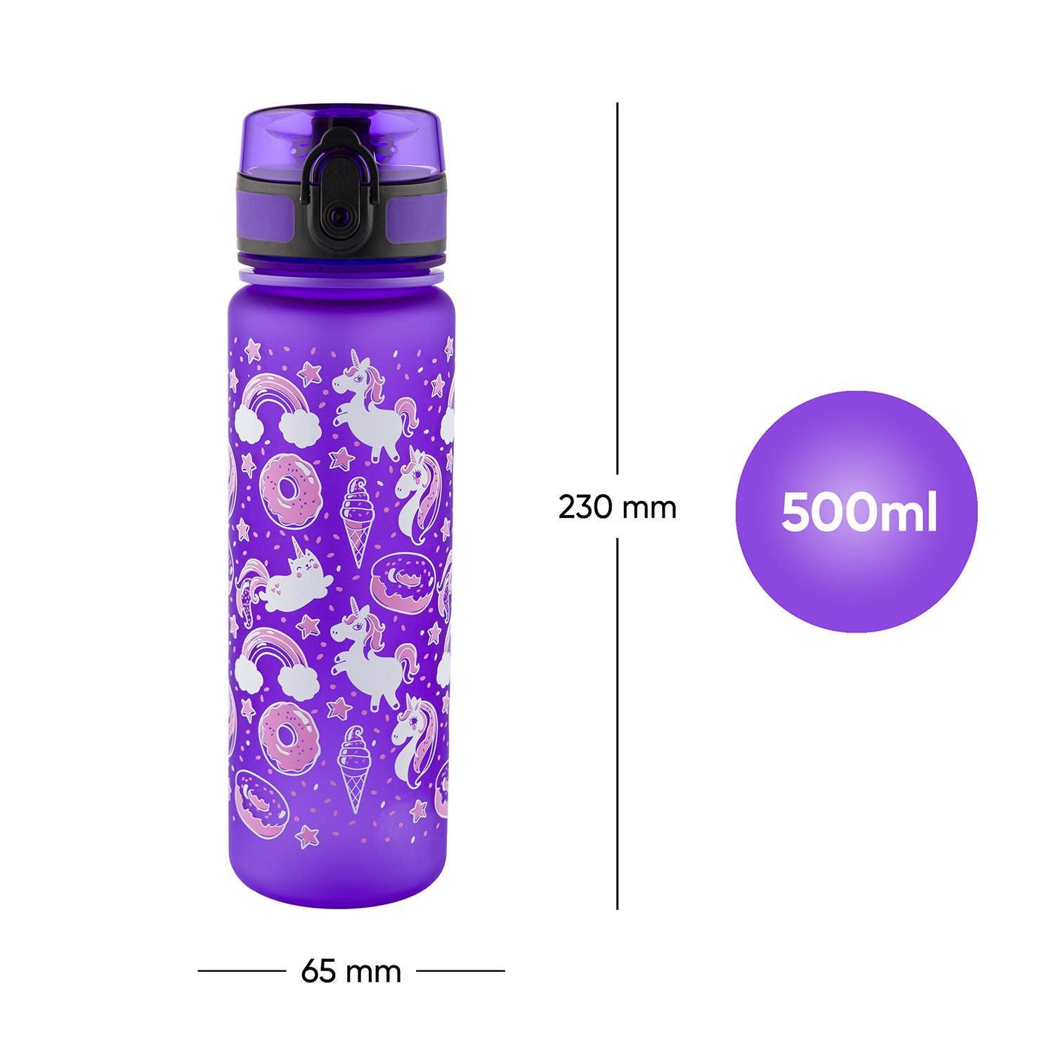 baagl-licorne-gourde-tritan-500-ml-sans-bpa image 7