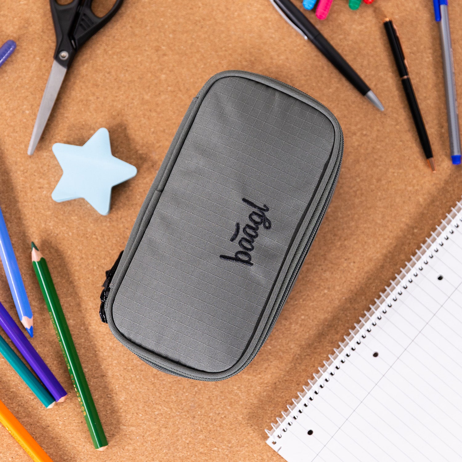 baagl-grove-trousse-scolaire-rigide-recycl-e-ykk-vide image 5
