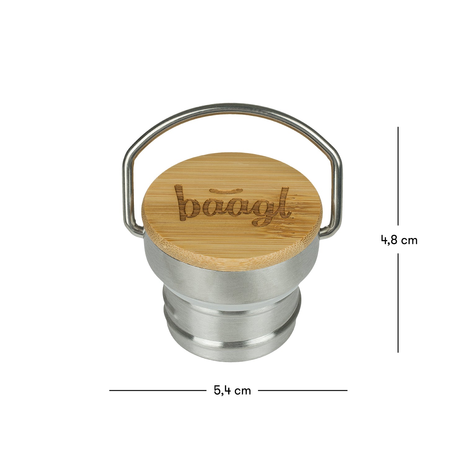 baagl-bouchon-bambou-bouteille-isotherme-de-rechange image 2