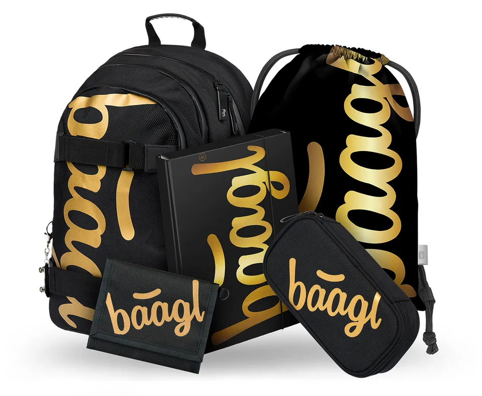 baagl-skate-gold-ii-sac-dos-scolaire-25-l-ensemble image 1