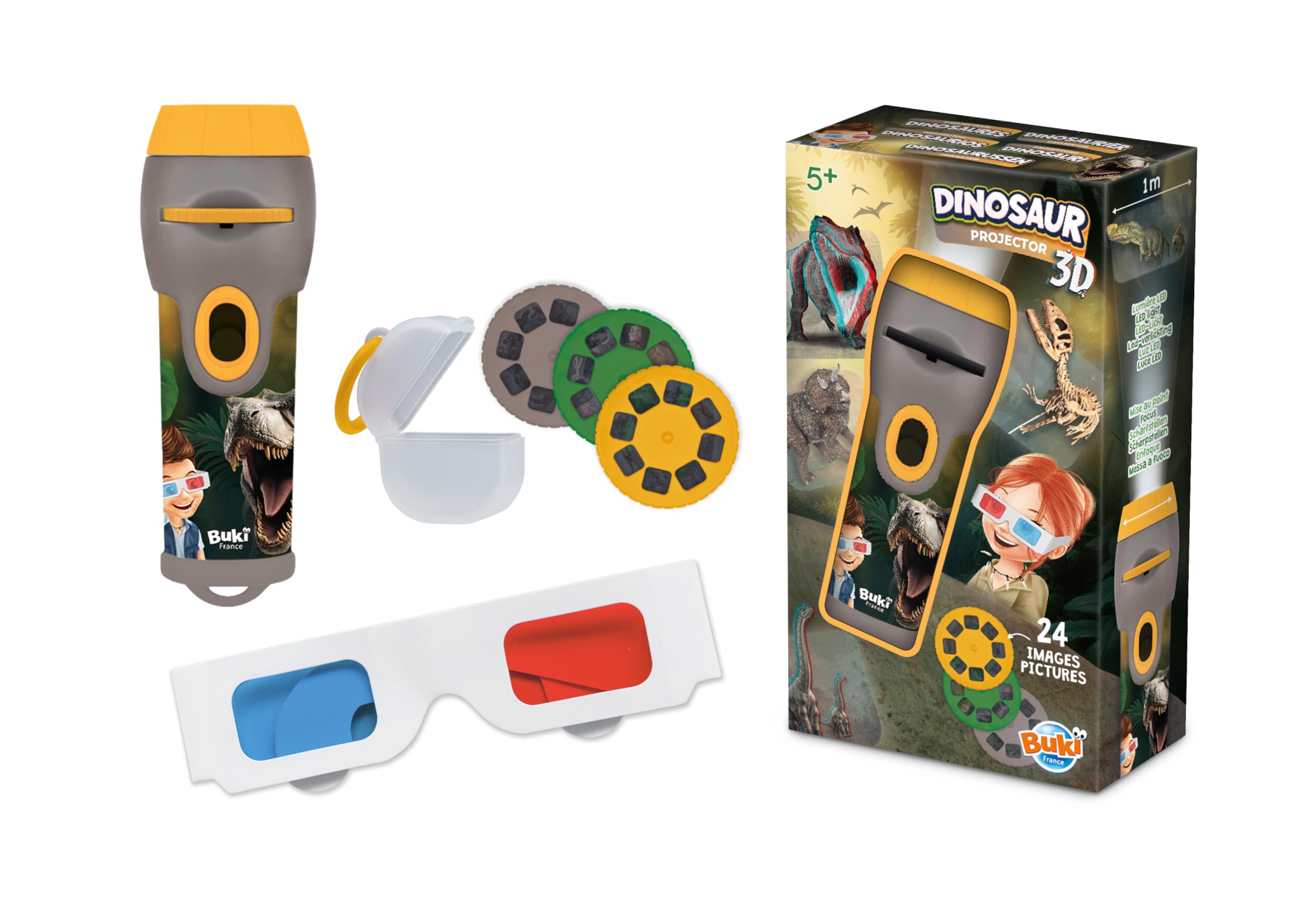 buki-science-6339din-projecteur-dinosaures-3d-torche-24-images image 1