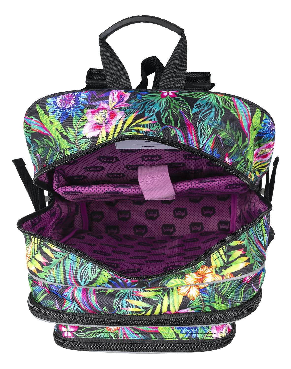 baagl-cubic-tropical-sac-dos-scolaire-29-l-imperm-able image 5