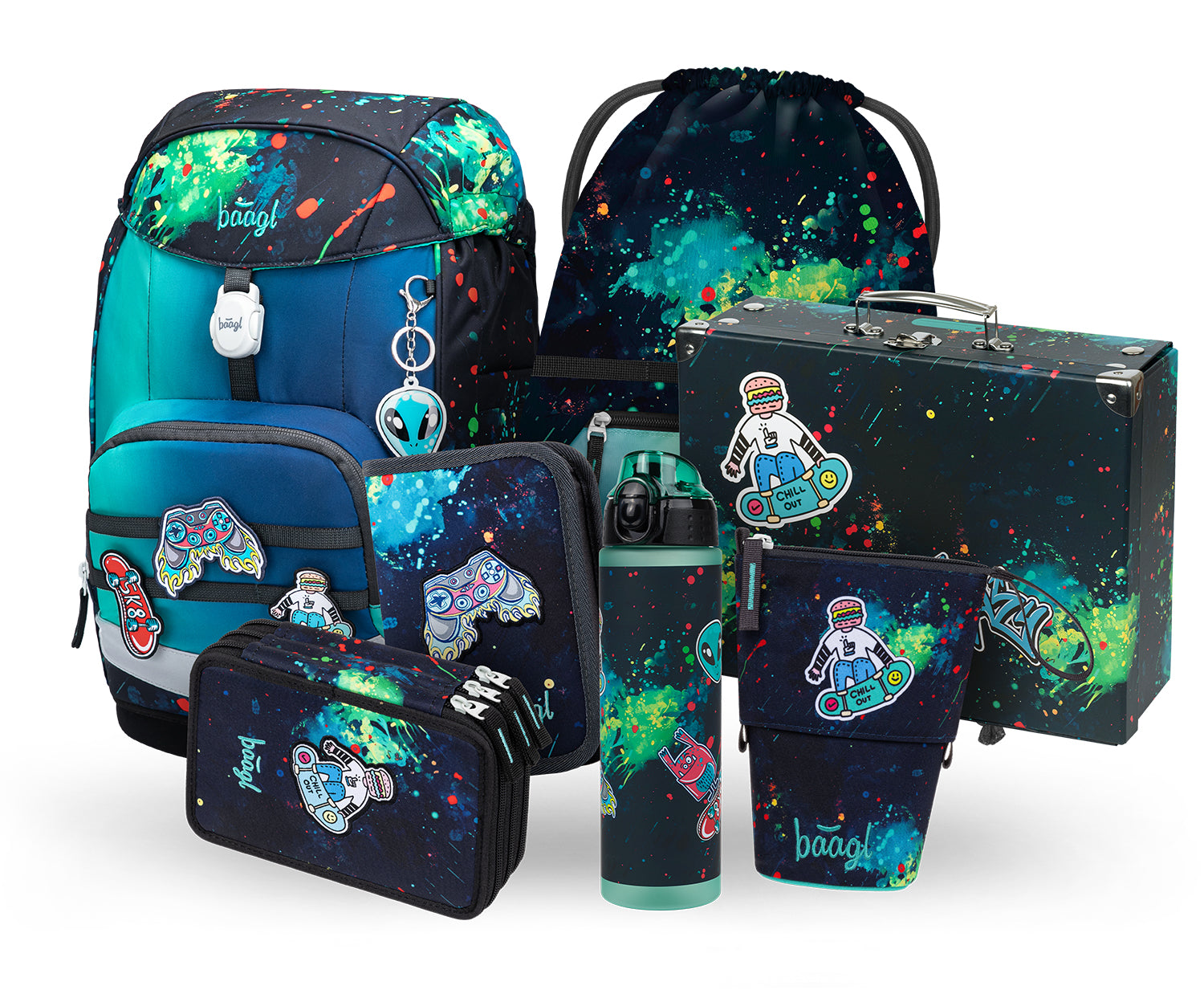 baagl-school-sets-airy-plus-chill-iii-cartable-cp-gar-on image 1