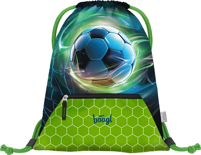 baagl-gym-sacks-sac-de-gym-football-ball-poche-zipp-e image 1