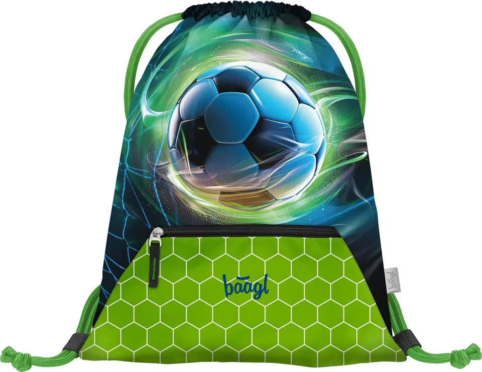 baagl-gym-sacks-sac-de-gym-football-ball-poche-zipp-e image 1