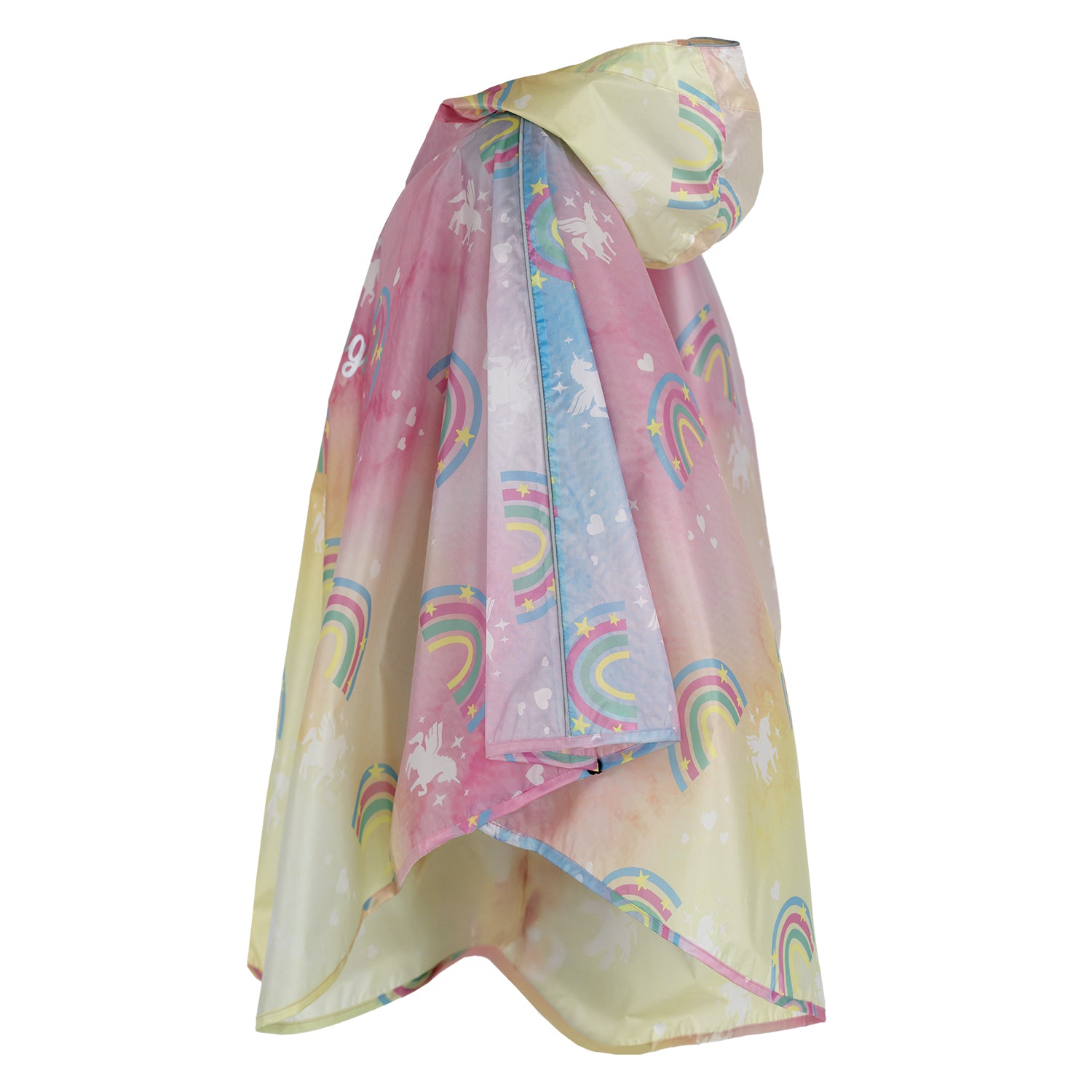 baagl-unicorn-poncho-pluie-taille-s-110-130-cm image 2