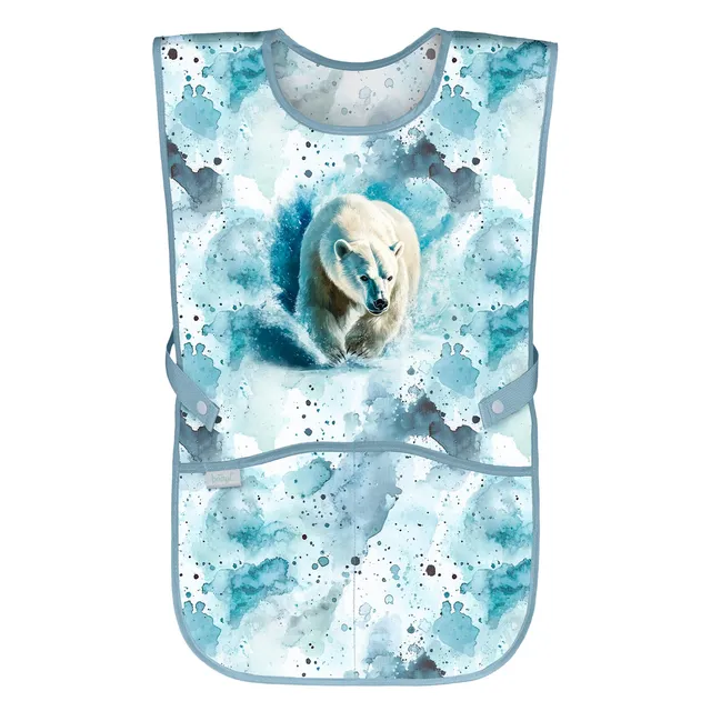baagl-polar-tablier-enfant-peinture-2-poches image 1