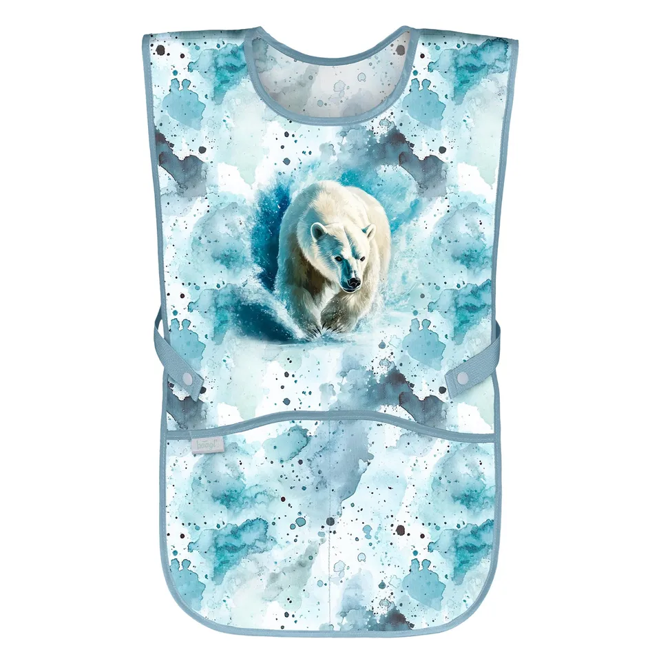 baagl-polar-tablier-enfant-peinture-2-poches image 1