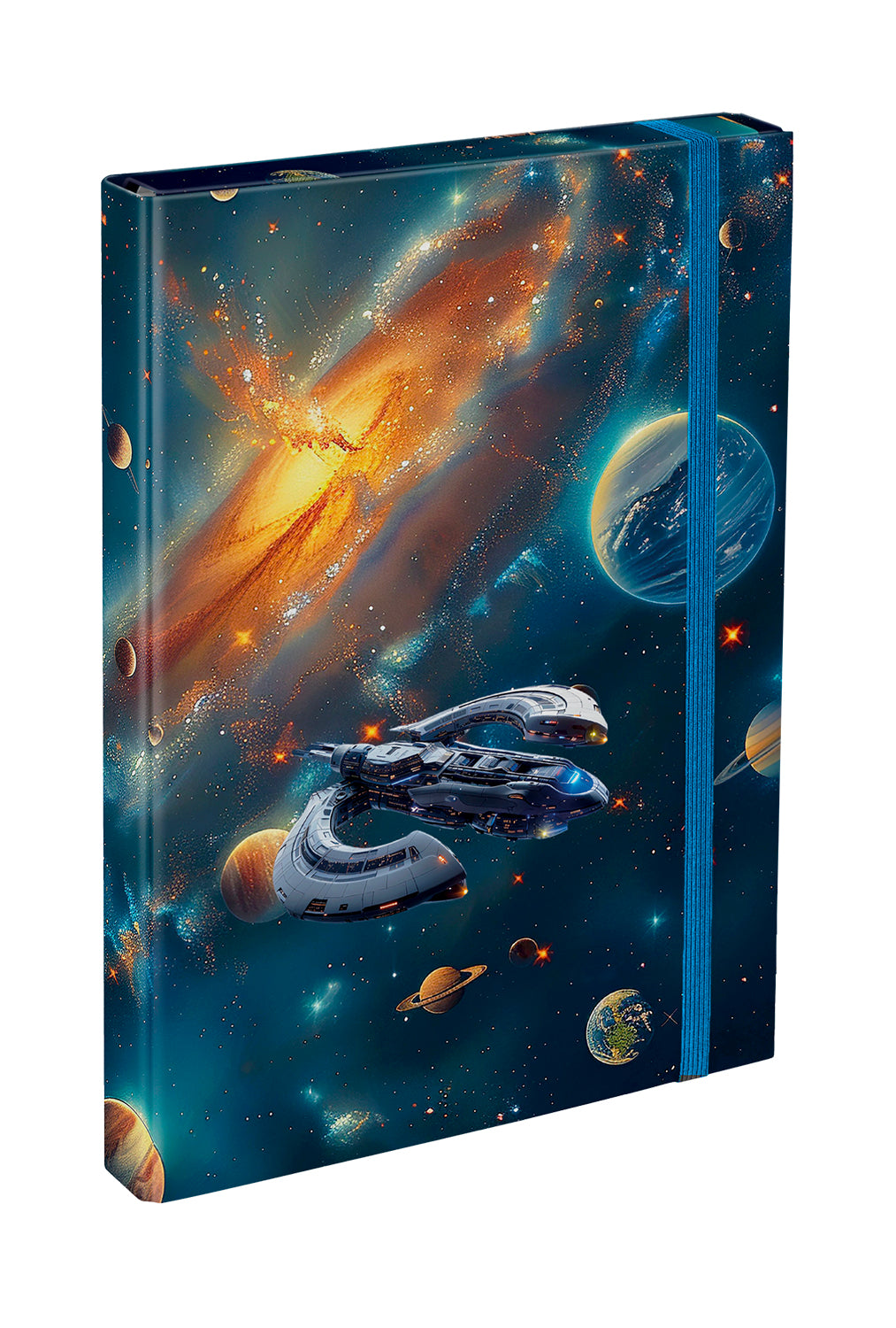 baagl-universe-chemise-a4-lastique-rigide image 1