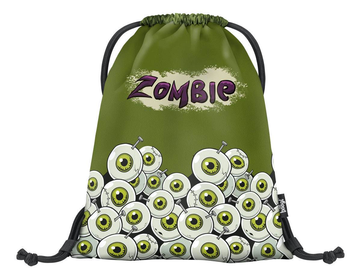 baagl-zombie-sac-gym-enfant-zombie-lavable-lacets image 1