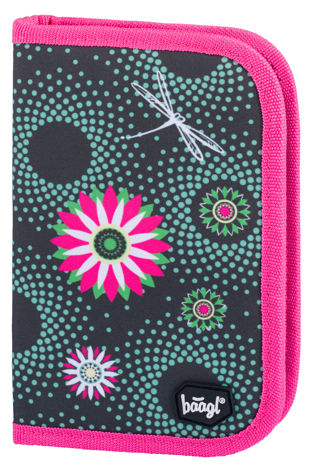 baagl-classic-flowers-trousse-rigide-vide-fleurs image 1