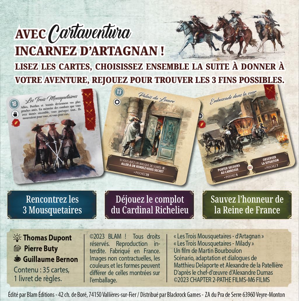 blackrock-cartaventura-trois-mousquetaires-jeu-aventure-1-6-joueurs image 3
