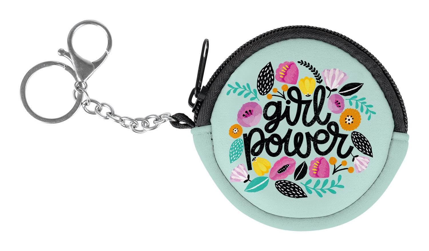 baagl-girl-power-portefeuille-enfant-rond image 1