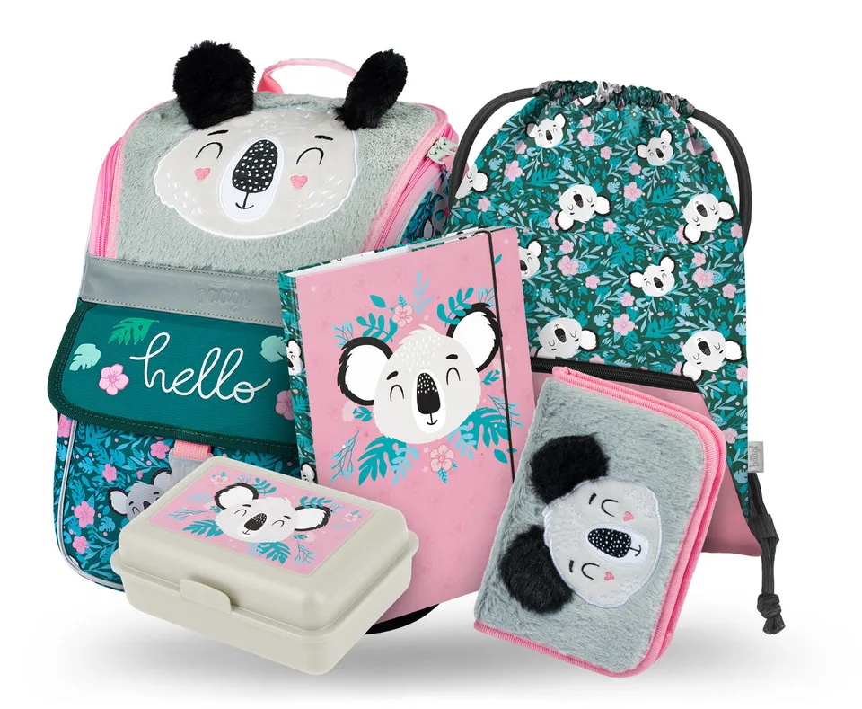 baagl-zippy-baby-koala-ii-cartable-scolaire-3-pi-ces image 1