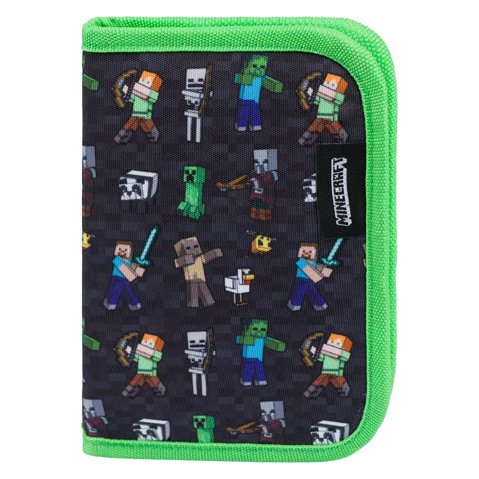 baagl-classic-minecraft-trousse-1-compartiment-vide image 1
