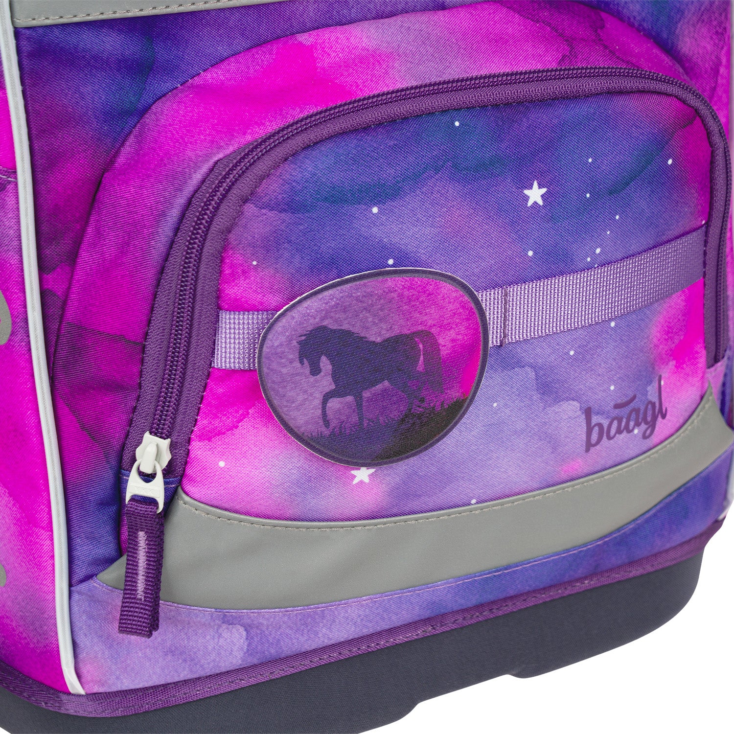 baagl-zippy-plus-horse-cartable-fille-21-l-badges-interchangeables image 7