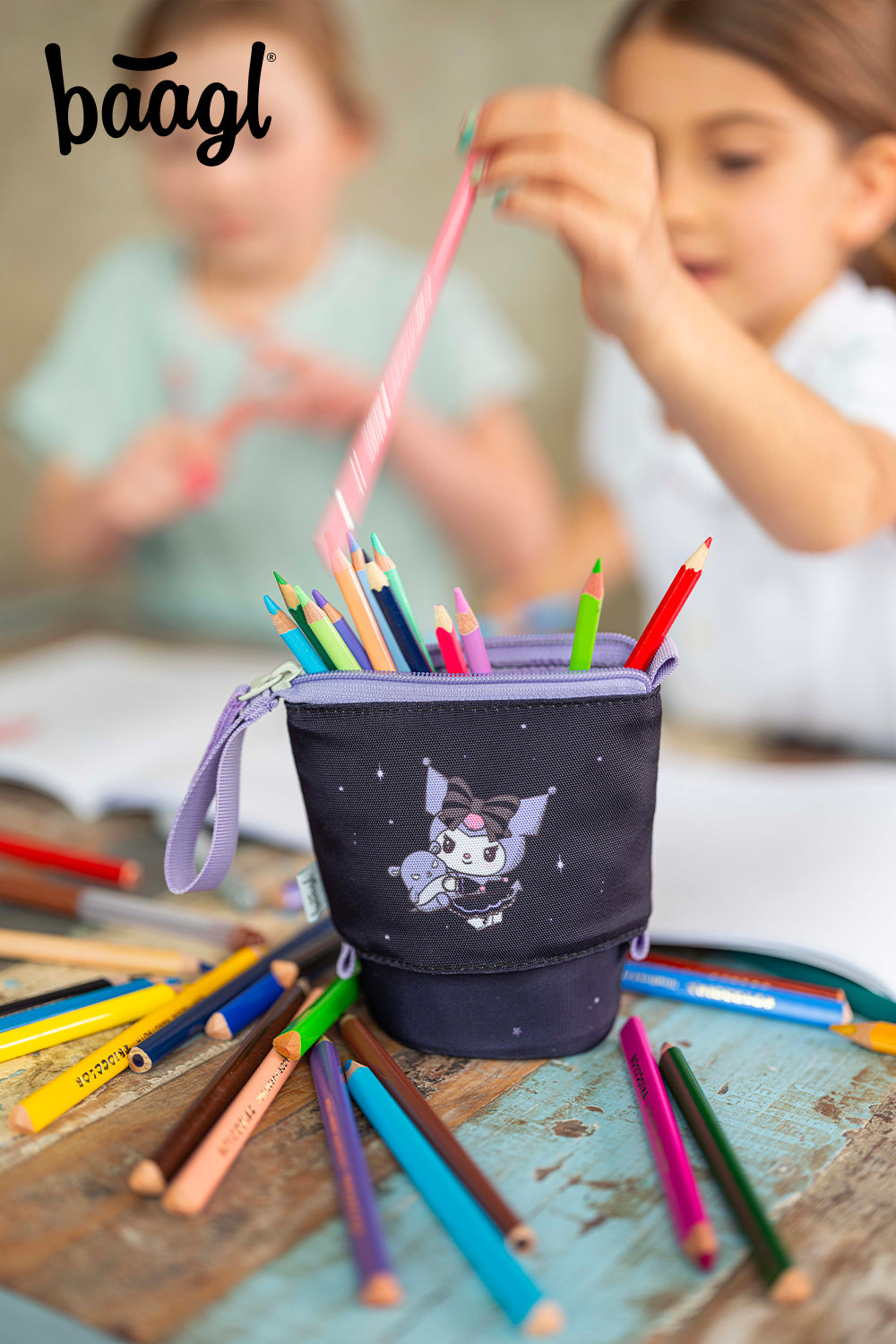 baagl-pop-up-trousse-scolaire-kuromi-fortune-dream image 7