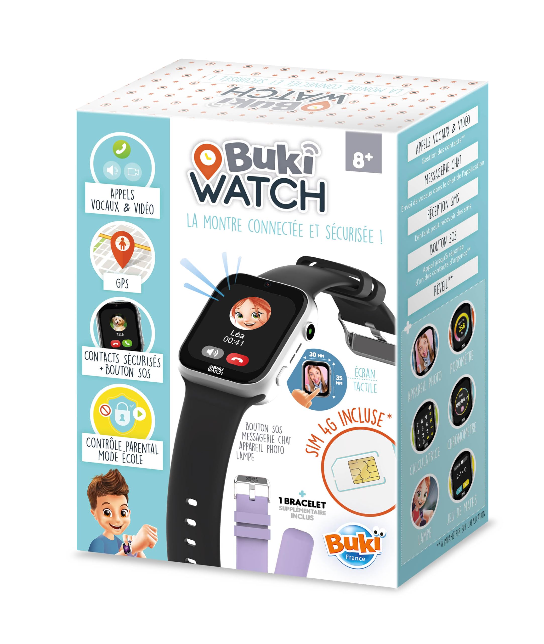 buki-watch-fib01-montre-connect-e-enfant-gps-sos-carte-sim-d-s-8-ans image 5