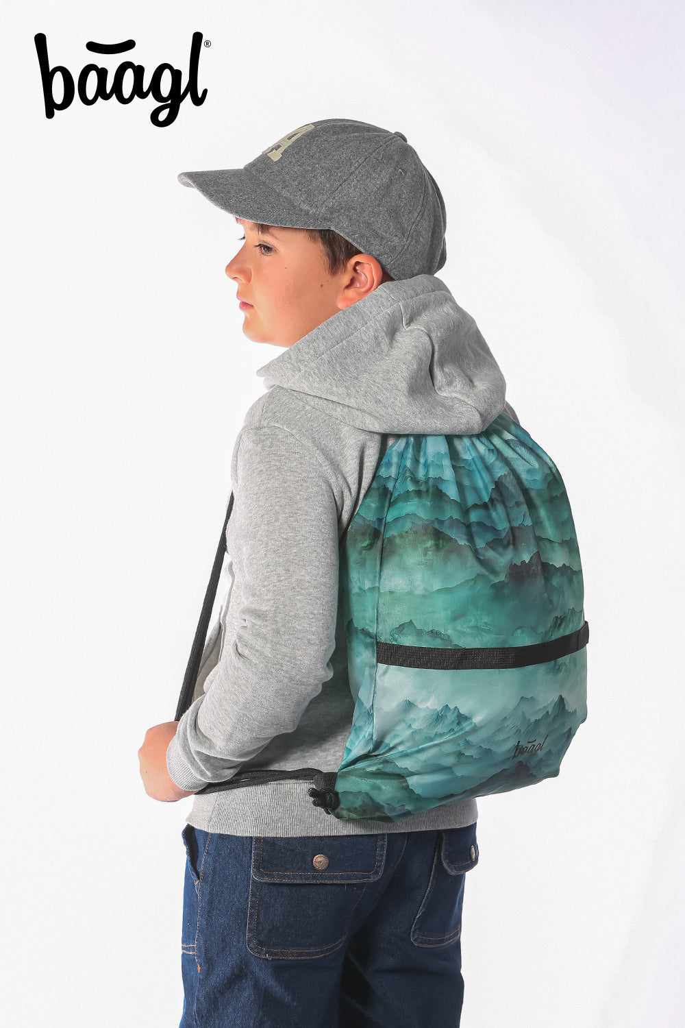 baagl-dino-sac-de-gym-enfant-dino-avec-mousqueton image 4