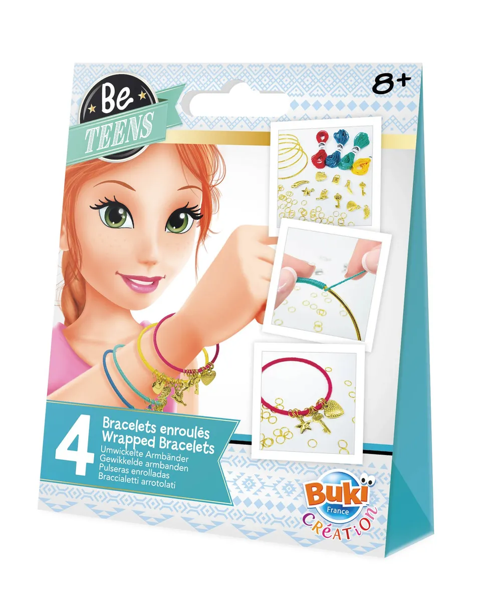 buki-cr-atif-be303-kit-bracelets-enroul-s-coton-8-ans image 1