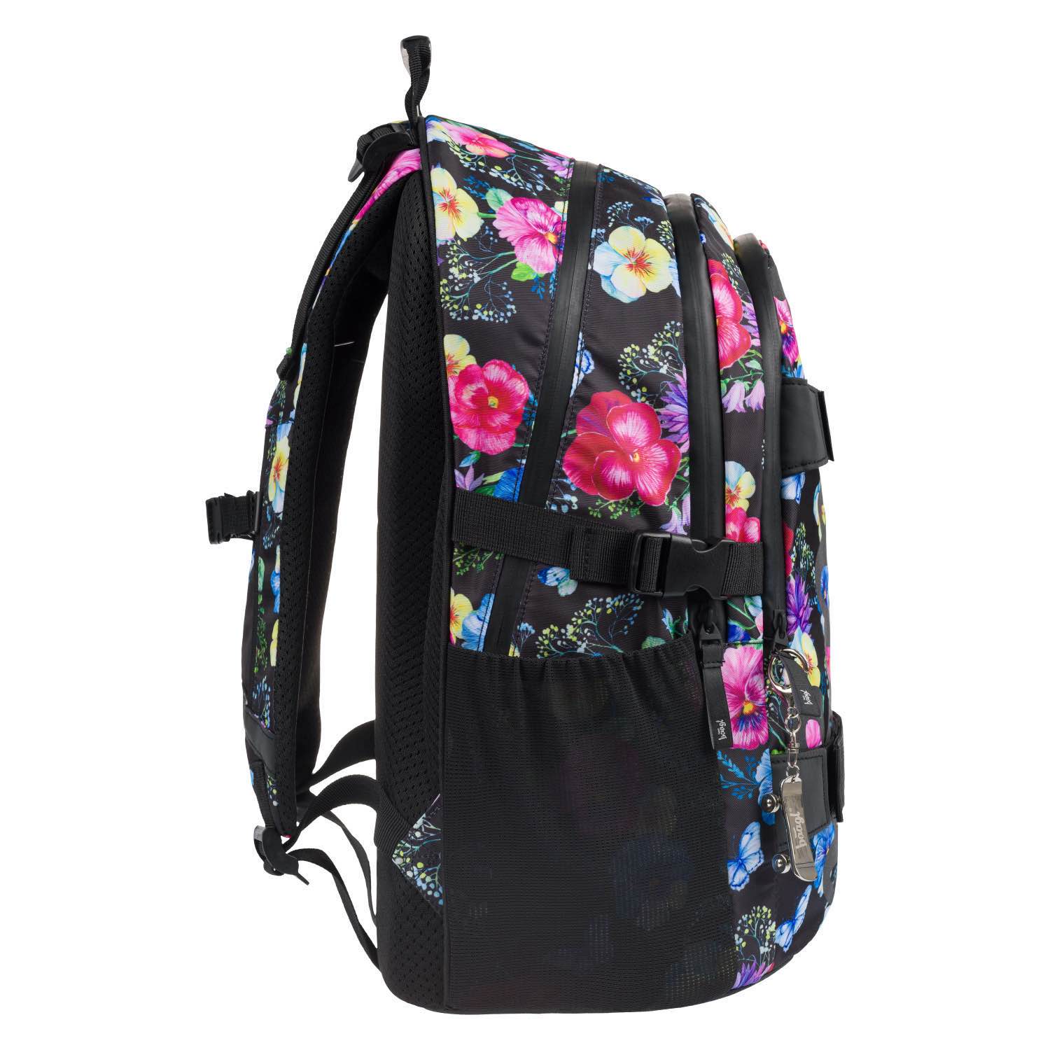 baagl-school-sets-skate-flowers-cartable-3-pi-ces-25-l-fille image 4