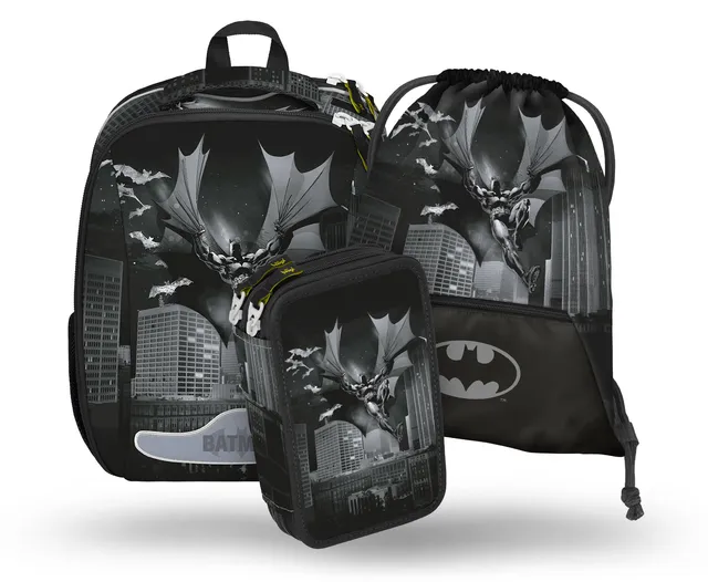 baagl-school-sets-shelly-batman-sac-cartable-23-l-gar-ons image 1