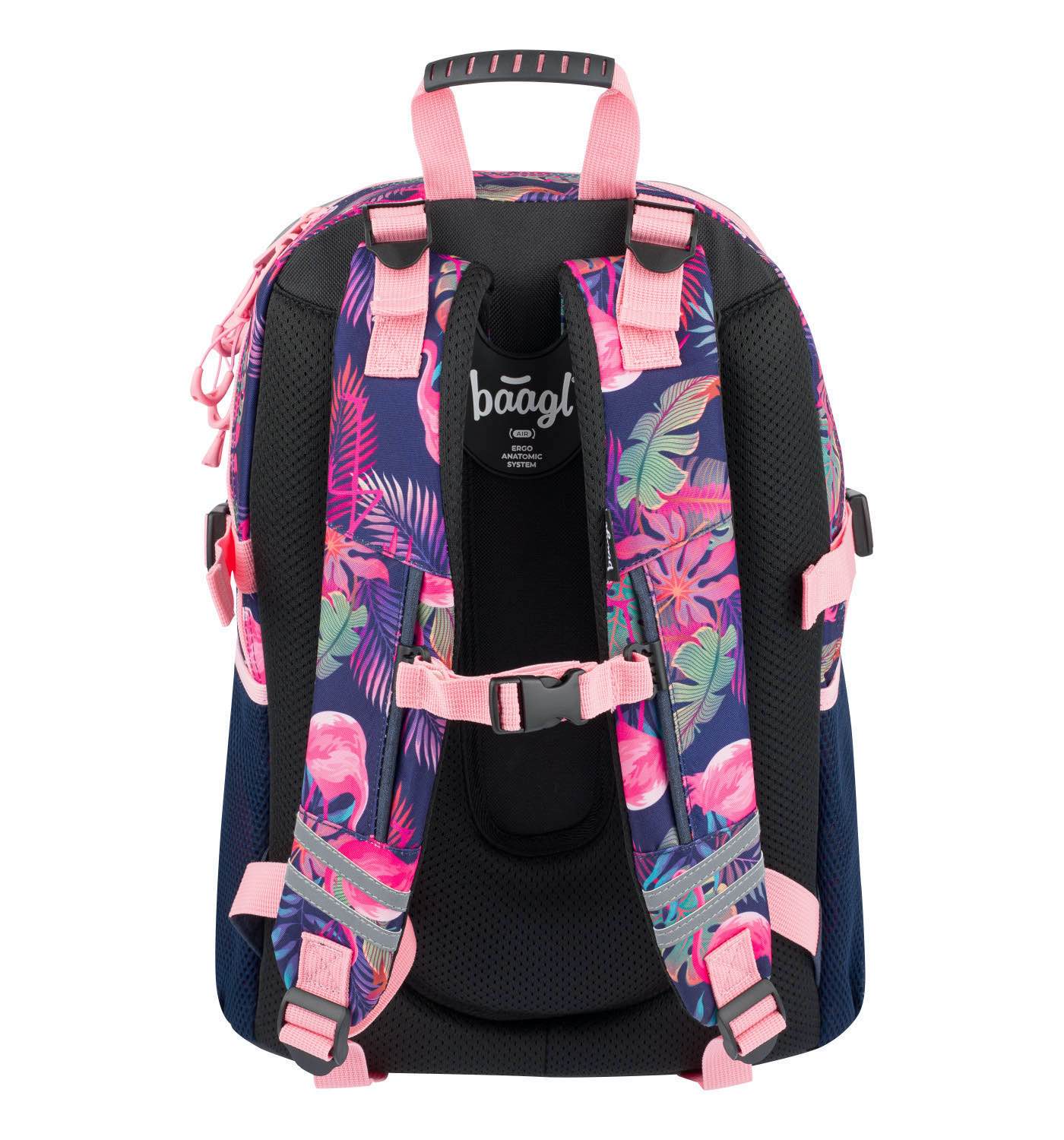 baagl-core-flamingo-ensemble-scolaire-sac-motif-flamant-fille image 5