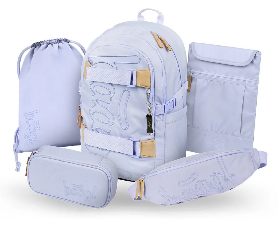 baagl-skate-lilac-iii-set-scolaire-4-pi-ces-ergonomique image 1