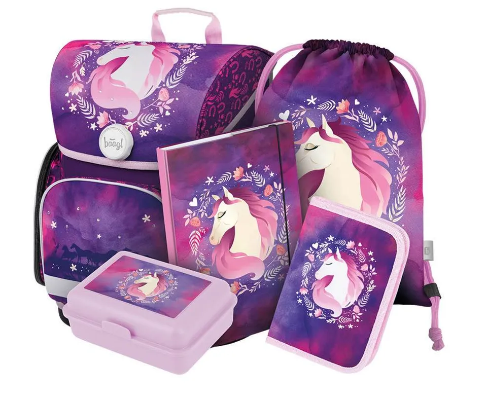 baagl-ergo-horse-ii-ensemble-cartable-4-pi-ces-cheval image 1